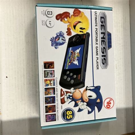 Sega Genesis Ultimate Portable Game Player Deluxe 85 Games Special