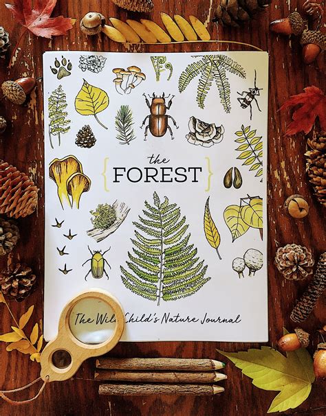 The Forest Nature Journal Charlotte Mason Homeschool Etsy Nature