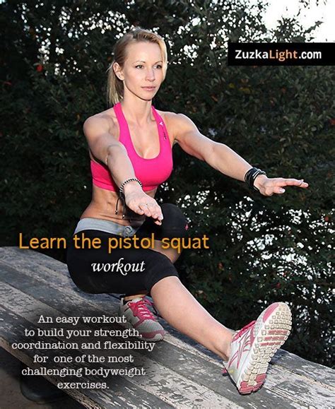 Learn The Pistol Squat Workout Squat Workout Pistol Squat Workout