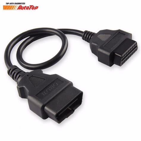 Buy Obd2 Cables Adapter Obd Obd2 16 Pin Male To 16 Pin