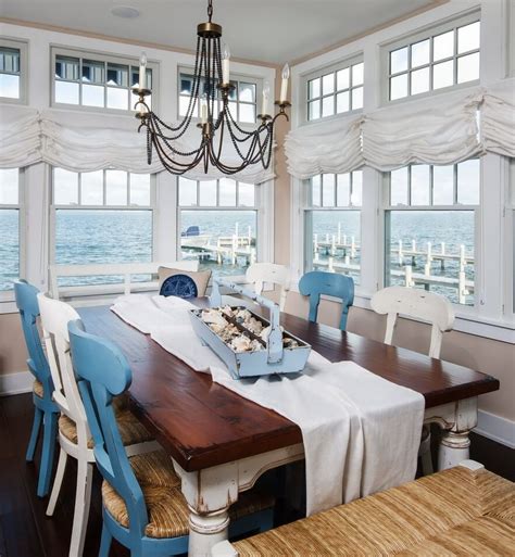 Beach Inspired Dining Rooms