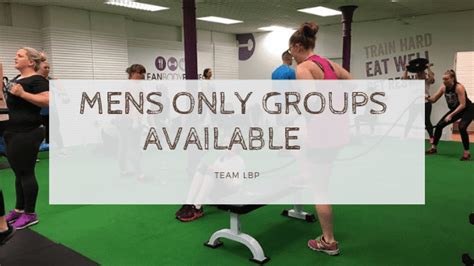 Mens Groups Also Available At Lbp The Lean Body Project