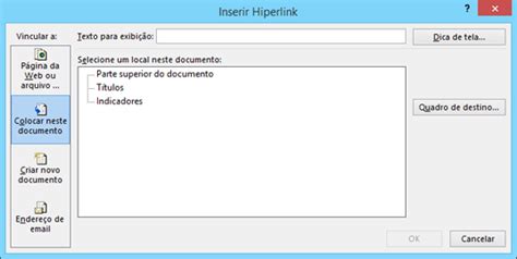 Criar Ou Editar Um Hiperlink Suporte Do Office