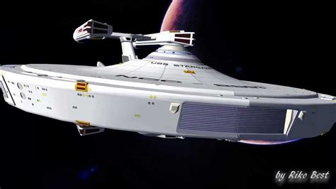 Star Treck Spaceship Uss Stargazer 3d Animation Very Detailed Model