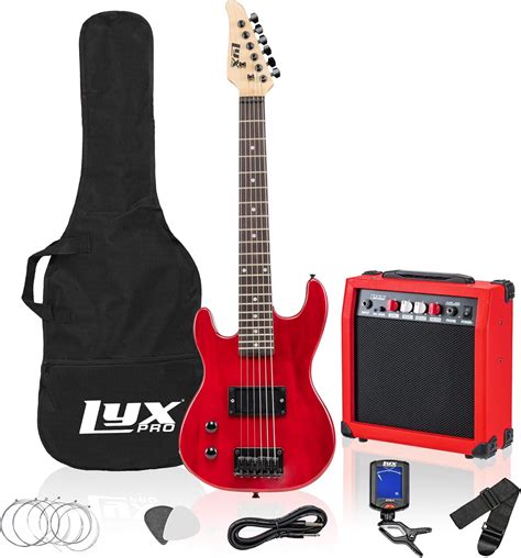 Lyxpro Left Hand 30 Inch Electric Guitar Kit For Lefty Kids 34 Size