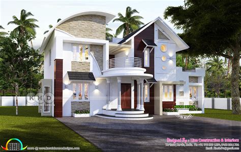 Super Awesome Modern Kerala Home Design 2633 Sq Ft Kerala Home Design