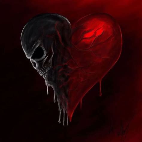 Animated Skull Heart Beating Video Skull Artwork Skull Art Skull