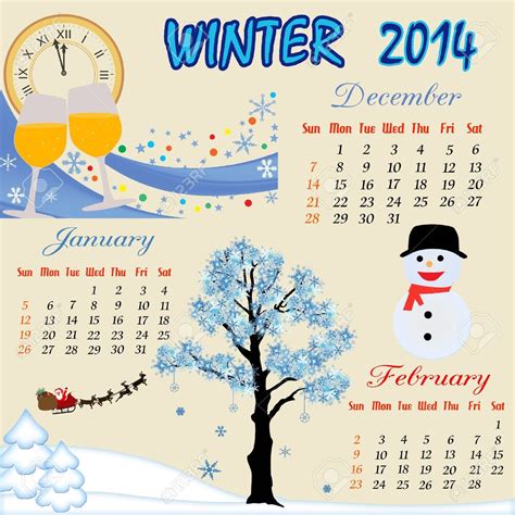 Winter Months December January February December Weather Unit