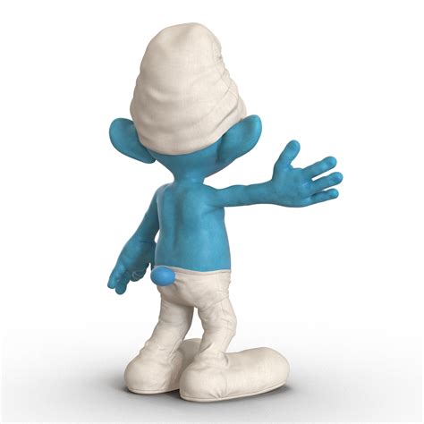 Smurf Pose 3 3d Model