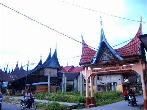 Travelholic One Thousand Rumah Gadang Village Nagari Seribu Rumah Gadang