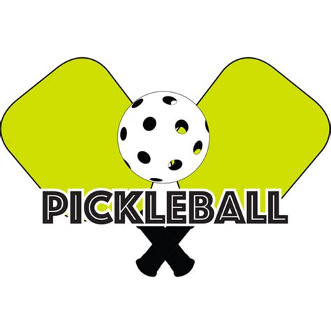 Pickleball mini fill machine embroidery design paddle ball summer sports. Free pickleball clipart 2 » Clipart Station
