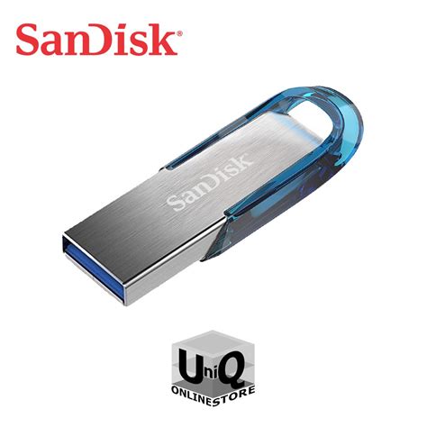 Sandisk Ultra Flair 32gb Sdcz73 032g G46 Usb 30 Flash Drive Blue