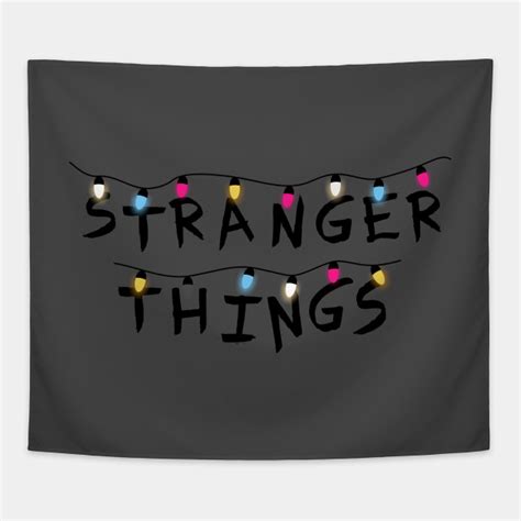 Stranger Things Stranger Things Tapestry Teepublic