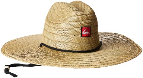 Accessories Hats And Caps Quiksilver Mens Pierside Straw Sun Hat Men