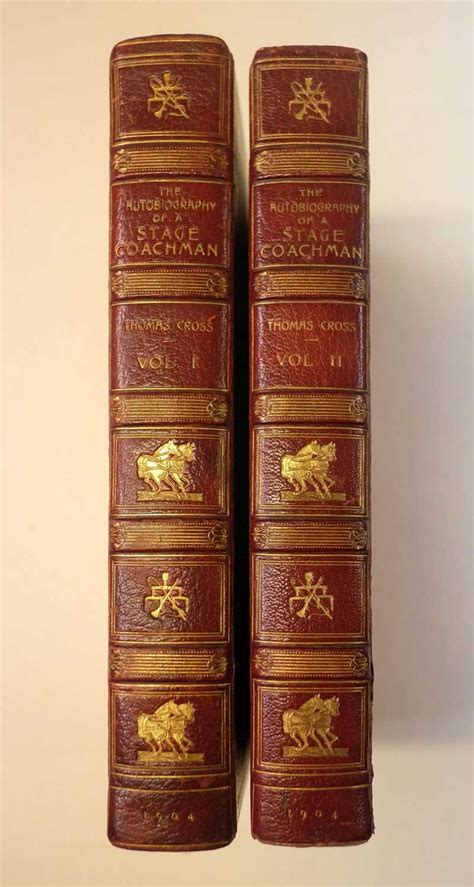Lot 166 Cross Thomas The Autobiography Of A Stage