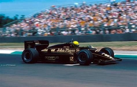 F1 Ayrton Senna Bra John Player Special Team Lotus Lotus 97t