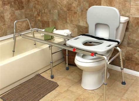 Eagle Health Toilet-to-Tub Sliding Transfer Bench XXL 77993