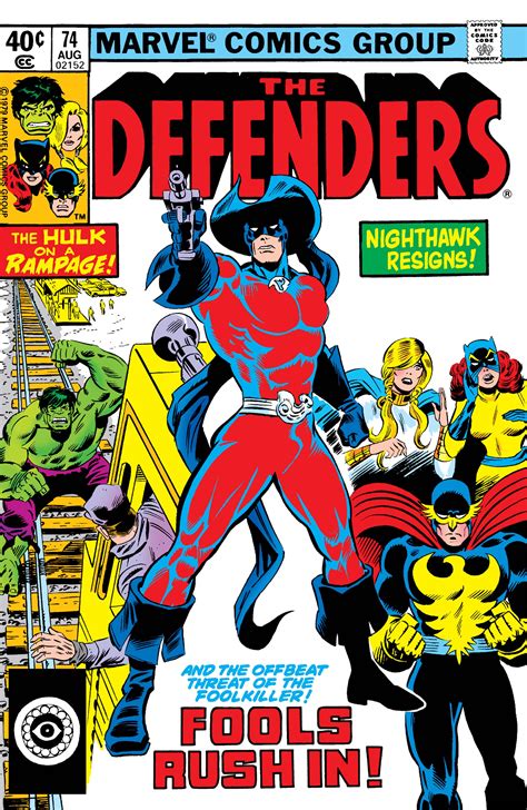 Defenders 1972 74 Comic Issues Marvel