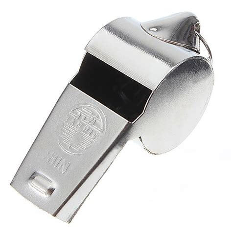 New Metal Stainless Steel Referees Sports Whistle For Training New