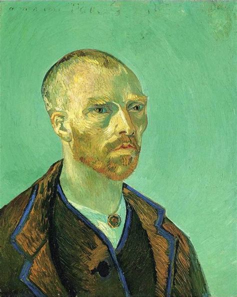 34 Vincent Van Gogh Self Portrait Dedicated To Paul Gauguin 1888 Art