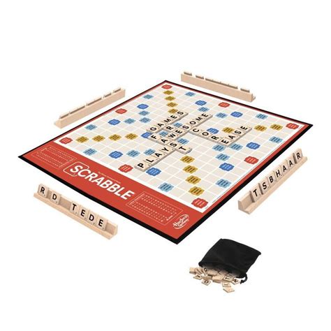 Scrabble Board Game Classic Word Game For Kids Ages 8 And Up Fun