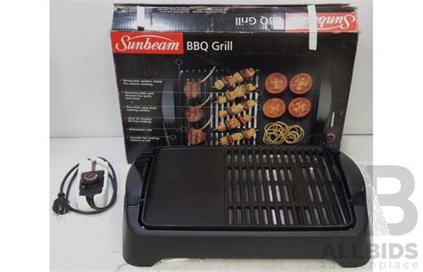 Sunbeam Bbq Grill Hg055 Lot 1433412 Allbids