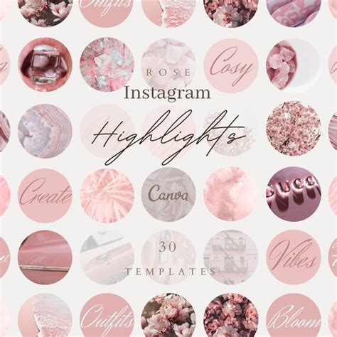 Pink Instagram Story Covers Aesthetic Icons Instagram Highlight Covers