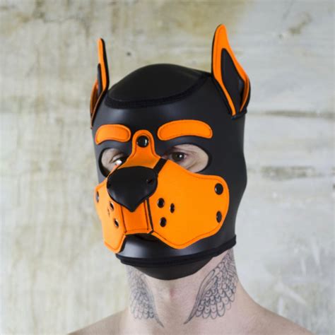 Mr S Leather Neo K Puppy Hood Orange