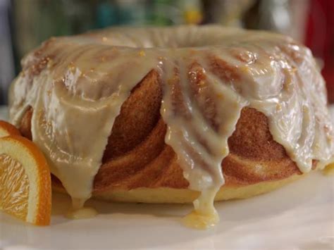 Make a bundt cake for the ultimate centrepiece dessert. Orange Blossom Bundt Cake with White Chocolate Ganache Recipe | Damaris Phillips | Food Network