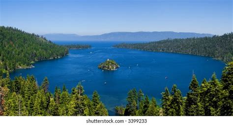 Panorama Emerald Bay Lake Tahoe Stock Photo 3399233 Shutterstock