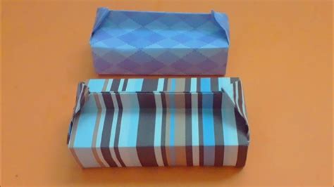 Cara buat Origami Kotak kado -Origami Gift box I Paper Craft - YouTube
