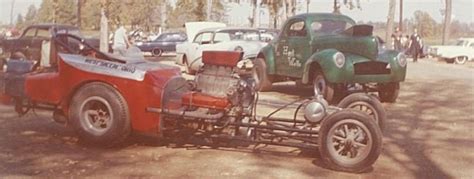 Dragway 42 Drag Cars American Brand Race Track Vintage Pictures