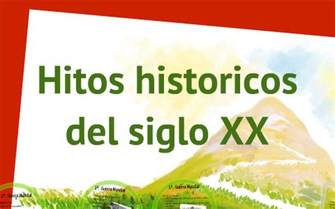 Hitos Historicos Del Siglo XX By Juan Quema
