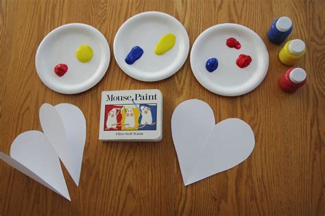 Toddler Approved Surprise Color Mixing Heart Craft For Preschoolers