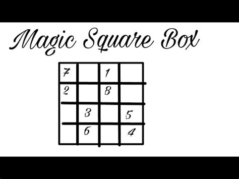 For older kids and adults, this amount is called a magic constant. Magic Squares 3X3 up to 20X20 and beyond (better quality ...