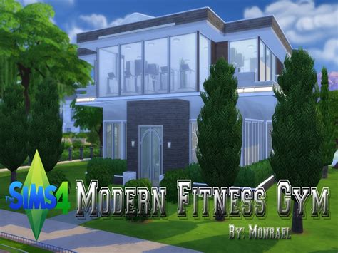 The Sims Resource The Sims 4 Modern Fitness Gym
