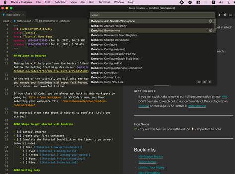 Dendron Converts Vscode To An Intelligent Knowledge Management Tool