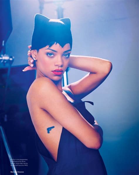 Rihanna Stars In Elle Uks April Cover Shoot By Mariano Vivanco Fashion Gone Rogue