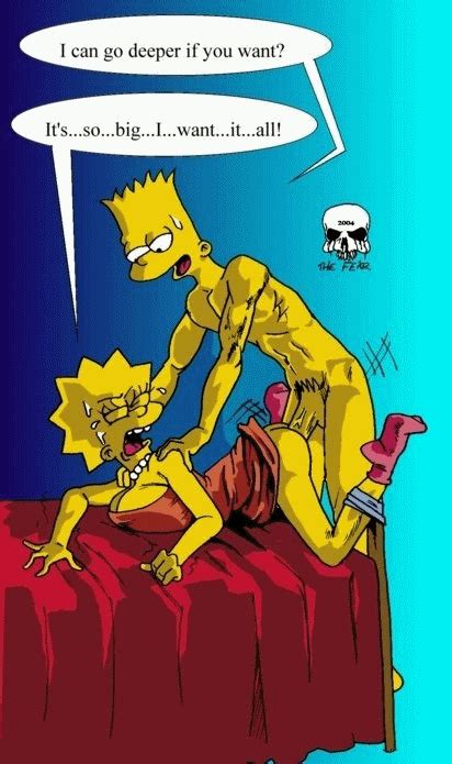 Rule 34 Animated Bart Simpson Female Human Lisa Simpson Male Straight