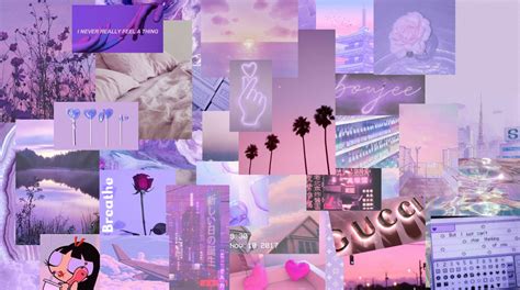 Aesthetic Laptop Backgrounds Purple Lilac Aesthetic Laptop Wallpapers