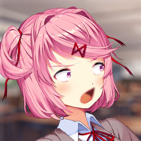 your local tsundere makes this face what do they see r ddlc