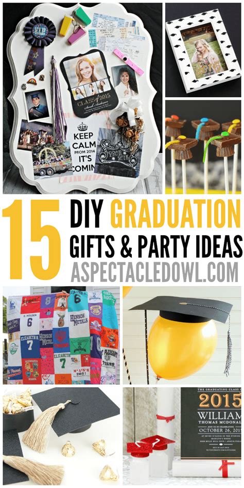 15 Diy Graduation T‭ And ‬party Ideas A Spectacled Owl