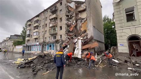 Death Toll From Russian Strike In Kharkiv Rises As Emergency Crews