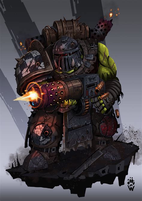 Eresy Era Space Ork Imaginarywarhammer Warhammer 40k Artwork