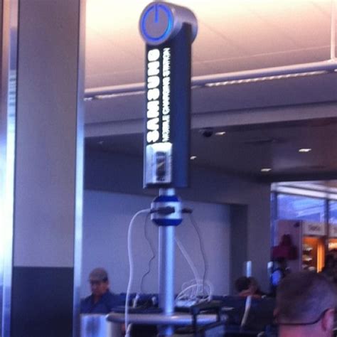 Mobile Charging Station For Phones Kindles Laptops Lax Airport Why