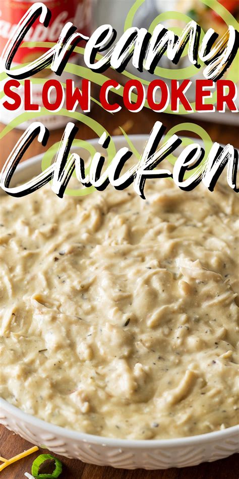 Creamy Slow Cooker Chicken How To Make It