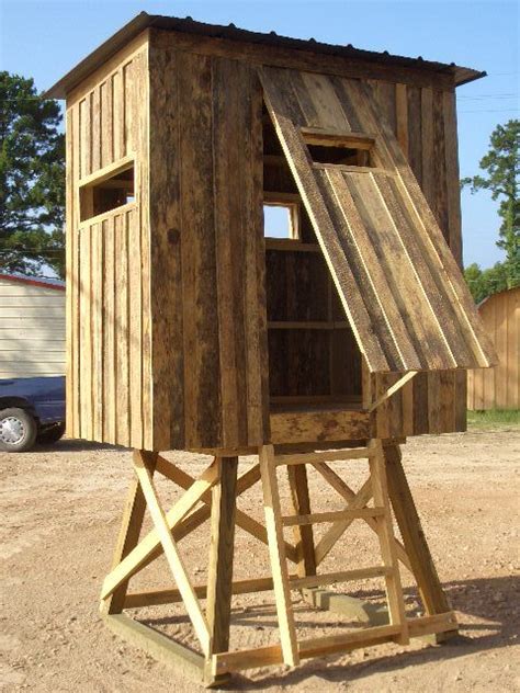 4x6stand 480×640 Homemade Deer Blinds Hunting Blinds