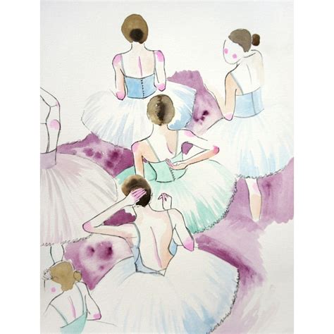 Bailarinas Em Aquarela Urbanarts