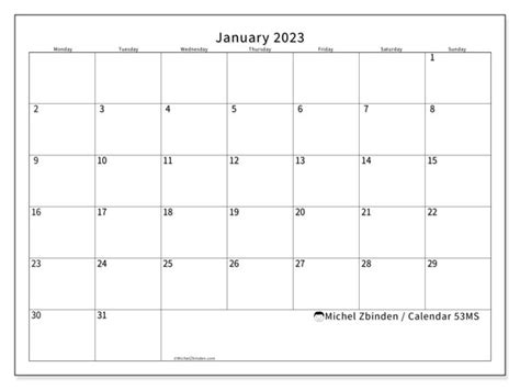 25 Printable Choices Free Printable Calendar January 2023 Printable