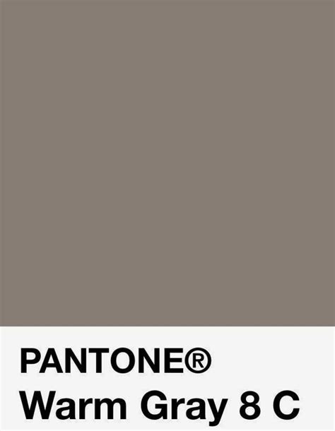 Warm Grey Brown And Grey Gray Color Collection Color Swatches